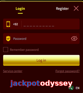 Jackpotodyssey login preview